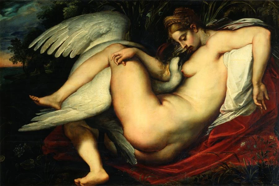 Leda e il cigno - Gemaldegalerie Alte Meister, Dresda